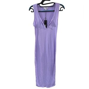 Fashion Nova Lavender Maxi Dress